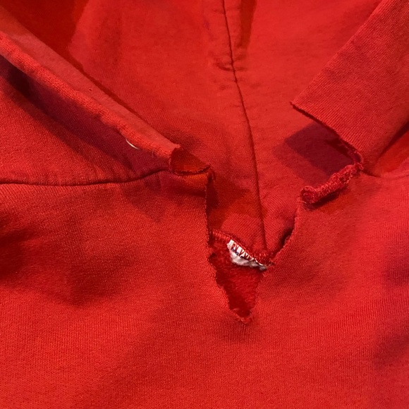 Vintage 1986 Harley Davidson Cpi hoodie California Performance Iron sweater L - Picture 7 of 9